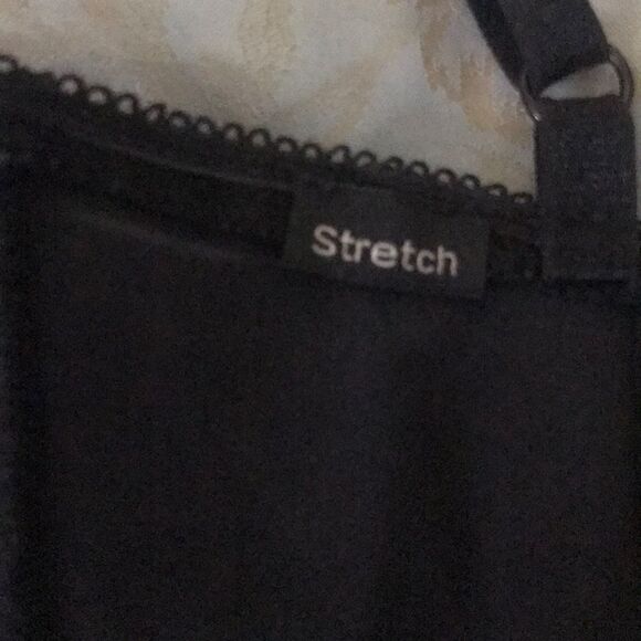 Corset Style Black Top | Guess - Picture 8 of 9